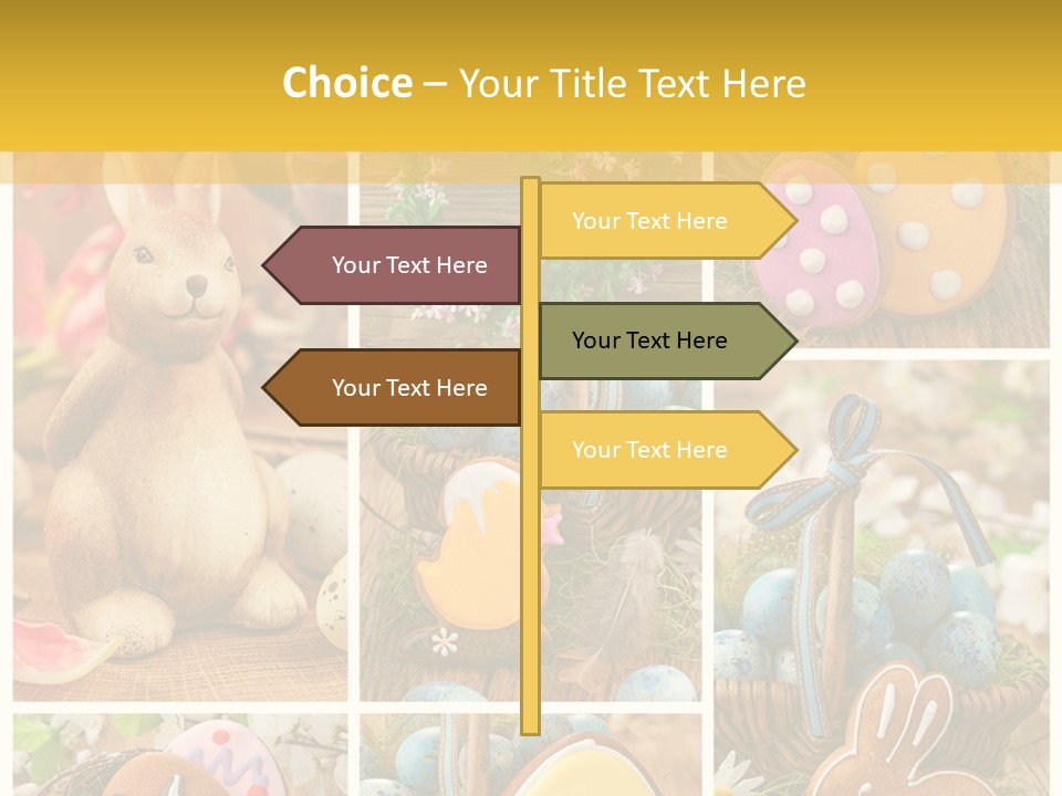 Flowers Bakery Nobody PowerPoint Template