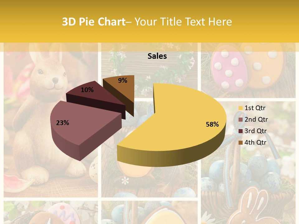 Flowers Bakery Nobody PowerPoint Template