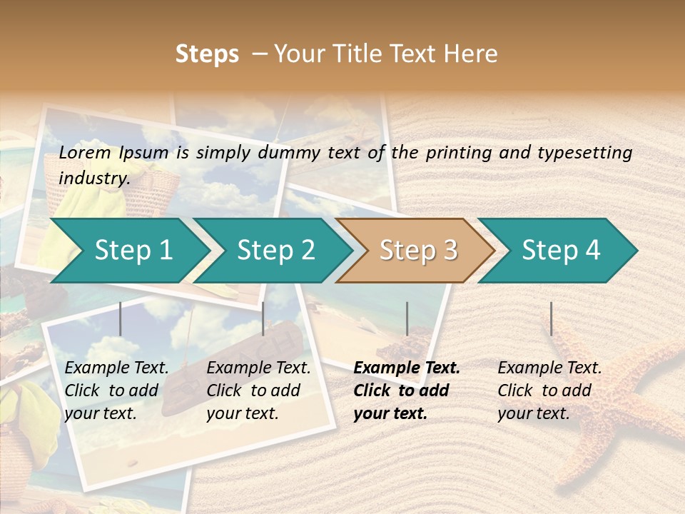Memories Portugal Frame PowerPoint Template