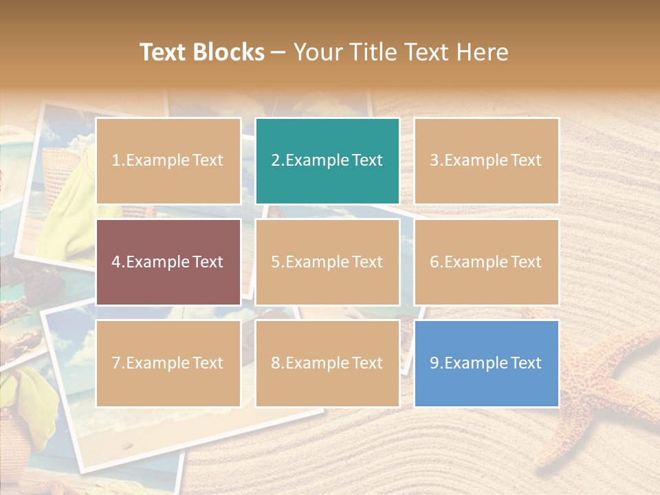 Memories Portugal Frame PowerPoint Template