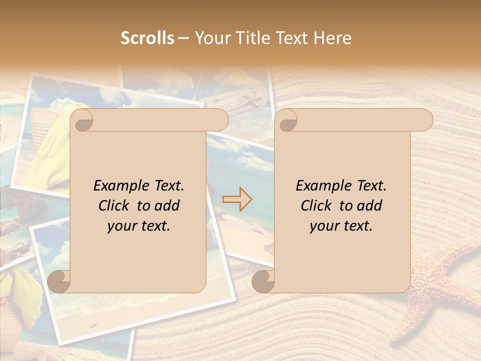 Memories Portugal Frame PowerPoint Template