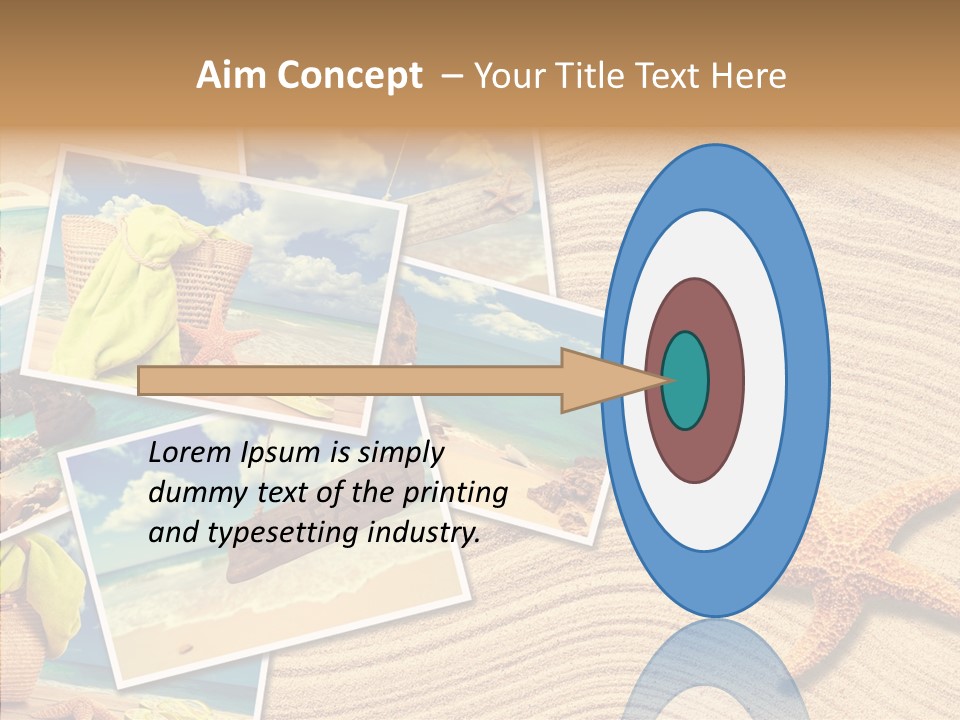 Memories Portugal Frame PowerPoint Template