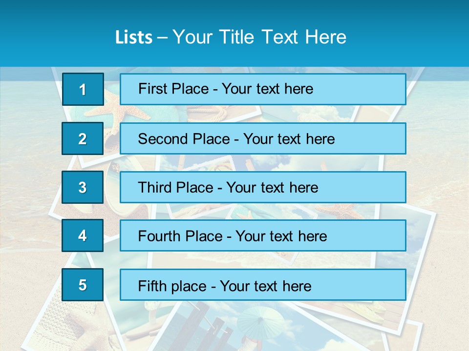 Hat Items Photography PowerPoint Template