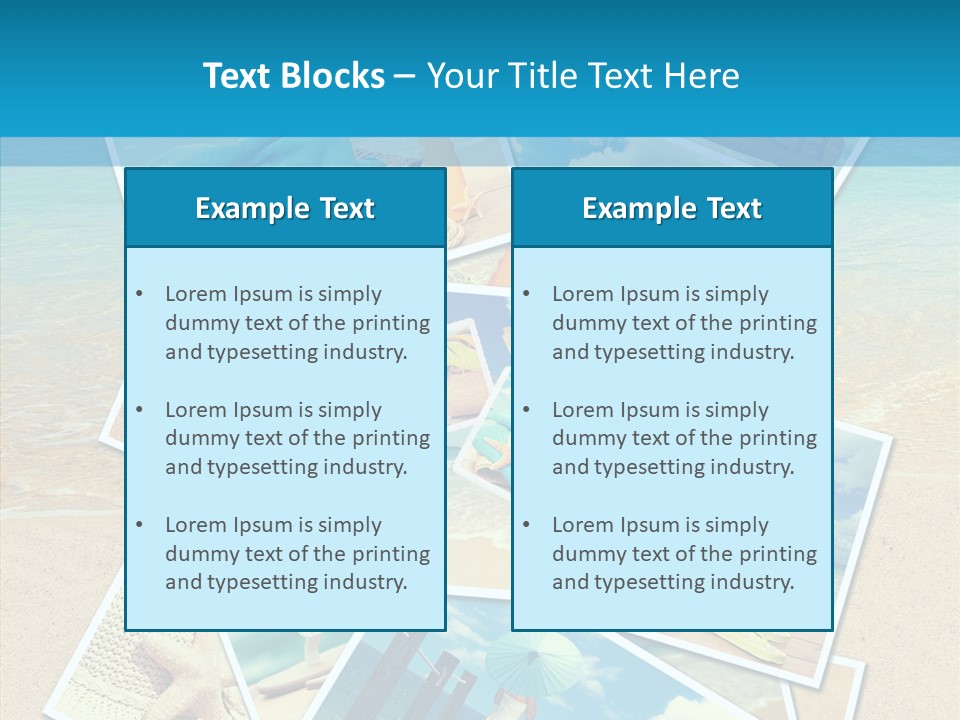 Hat Items Photography PowerPoint Template