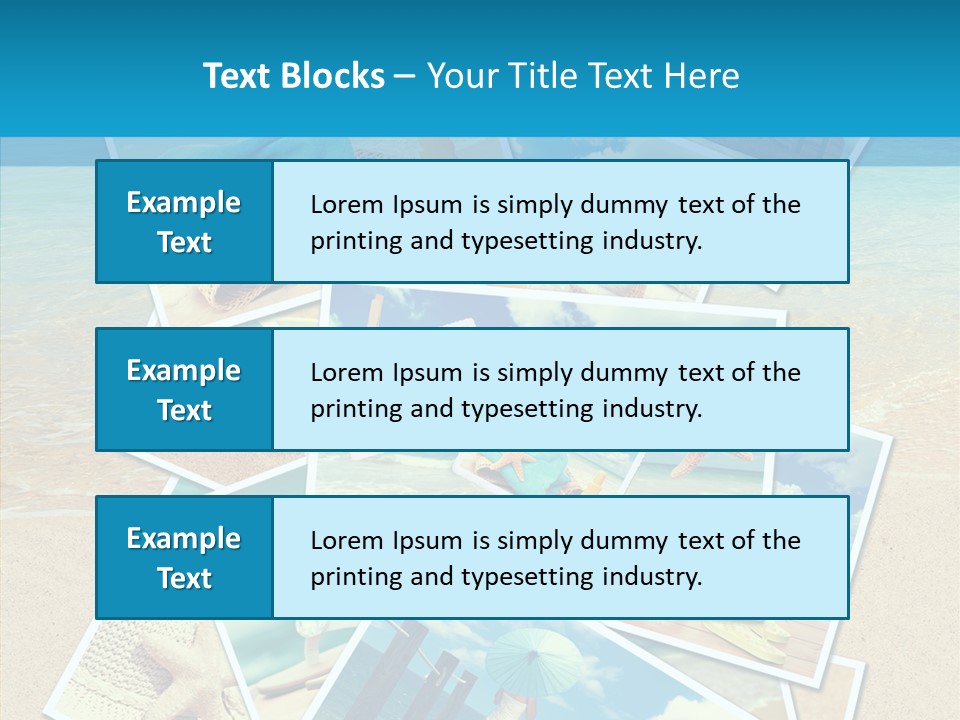 Hat Items Photography PowerPoint Template