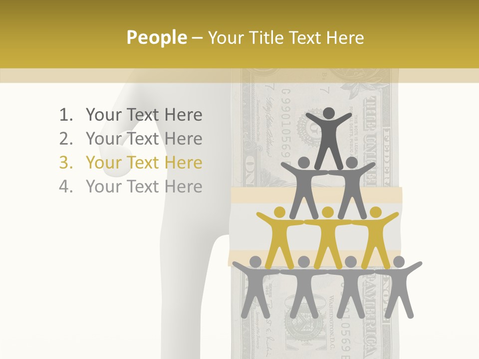 Joy People Congratulation PowerPoint Template