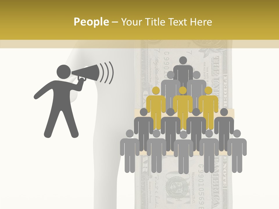 Joy People Congratulation PowerPoint Template