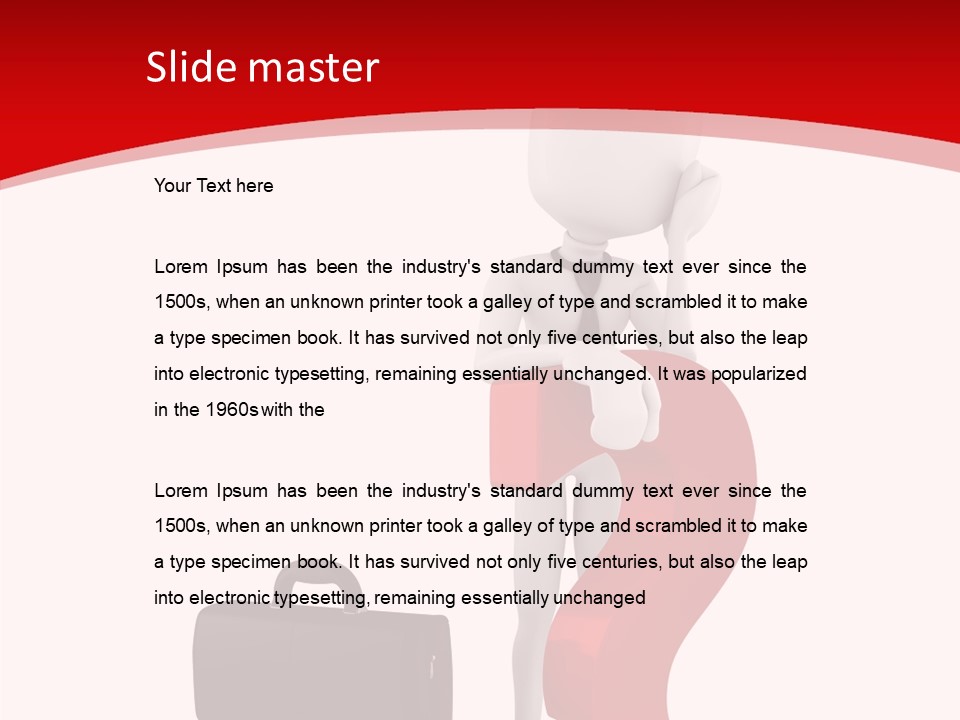 Communication Information Help PowerPoint Template