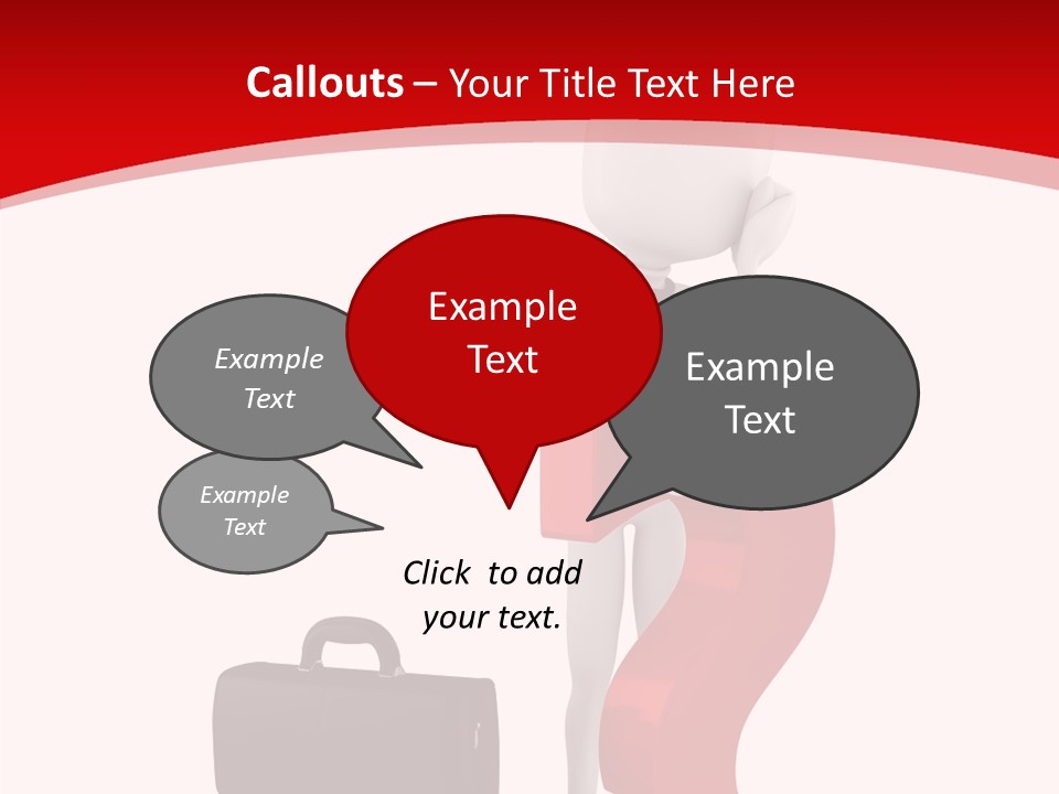 Communication Information Help PowerPoint Template