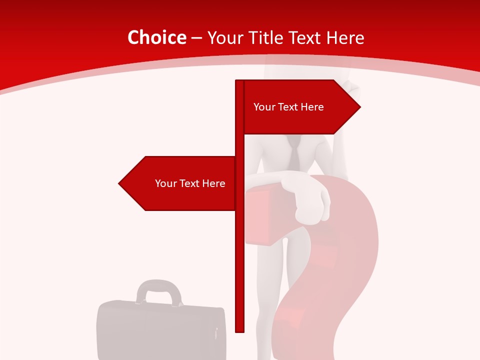 Communication Information Help PowerPoint Template