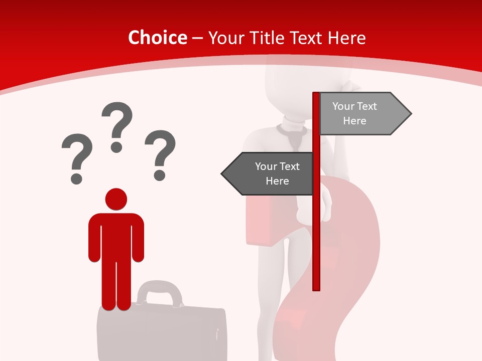 Communication Information Help PowerPoint Template