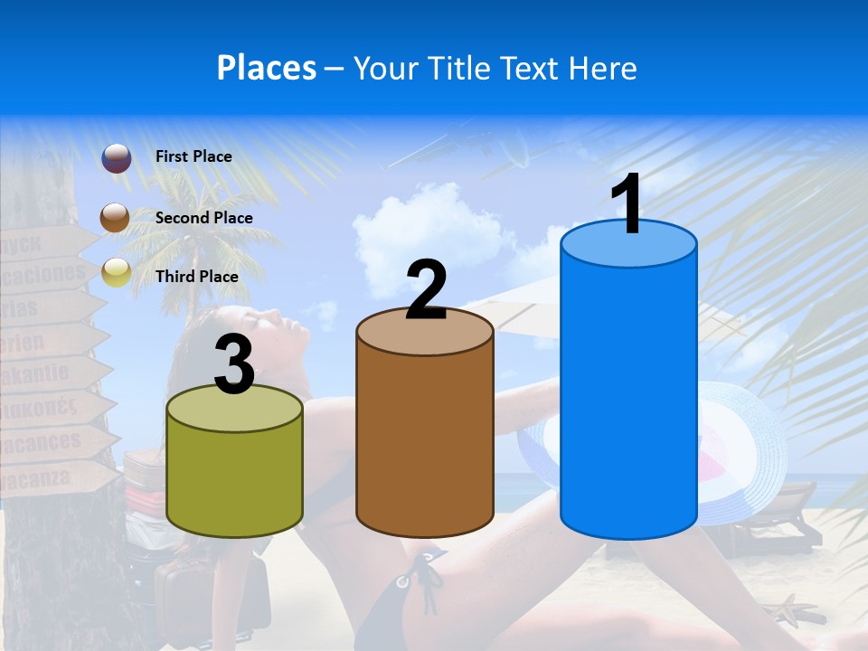 Person Phi Outdoor PowerPoint Template