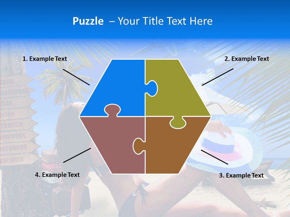 Person Phi Outdoor PowerPoint Template