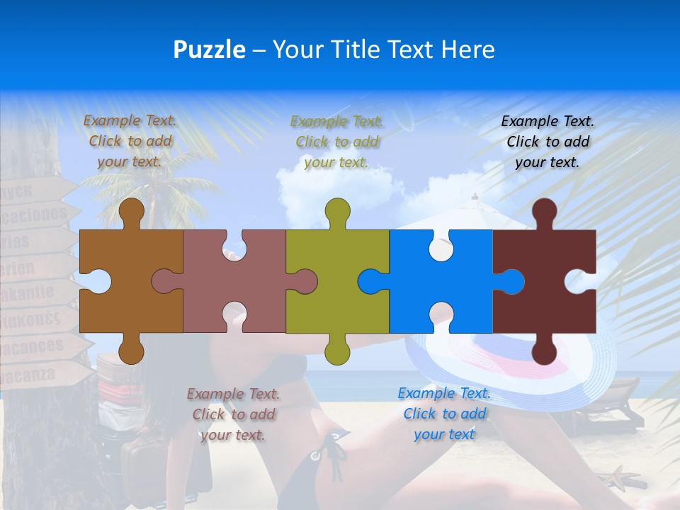 Person Phi Outdoor PowerPoint Template