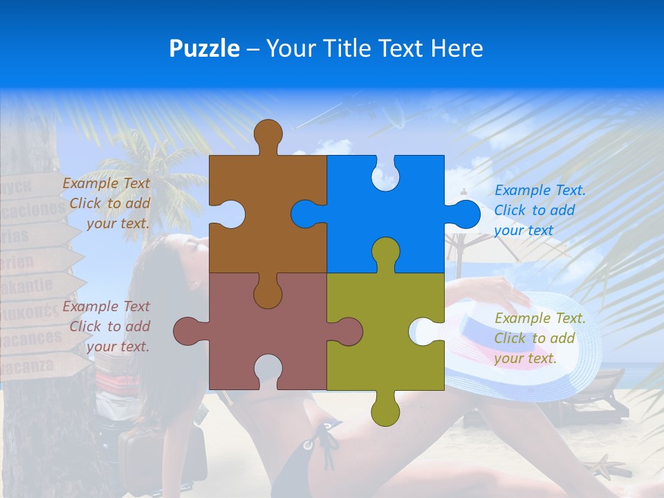 Person Phi Outdoor PowerPoint Template