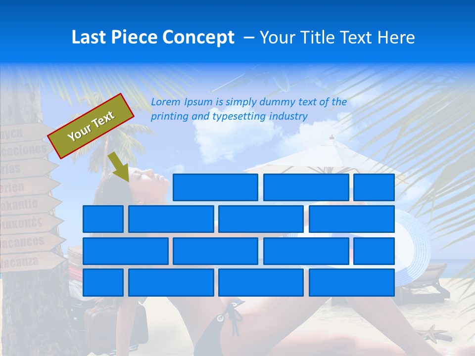 Person Phi Outdoor PowerPoint Template