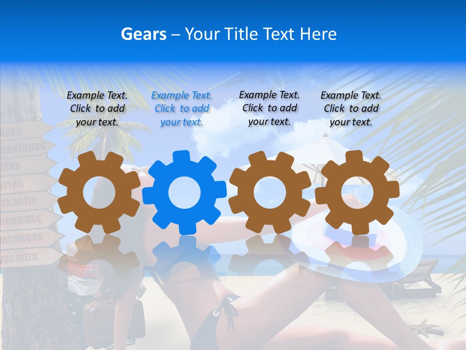 Person Phi Outdoor PowerPoint Template