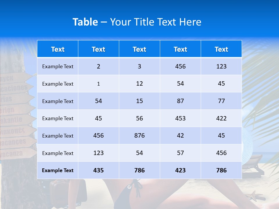 Person Phi Outdoor PowerPoint Template