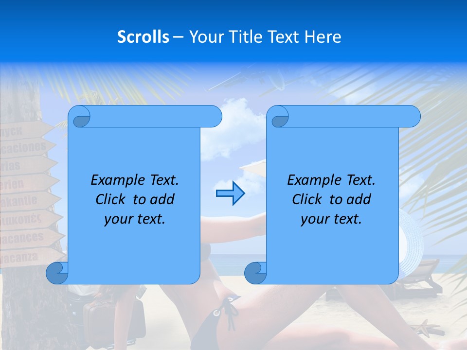 Person Phi Outdoor PowerPoint Template