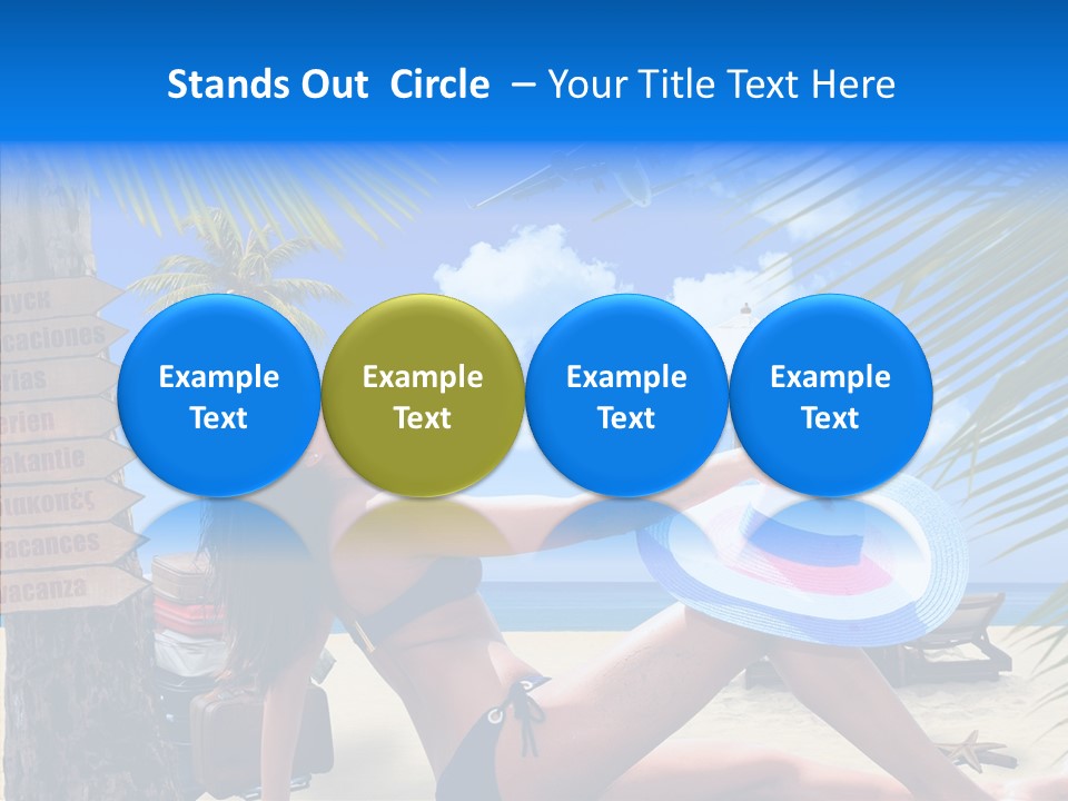 Person Phi Outdoor PowerPoint Template