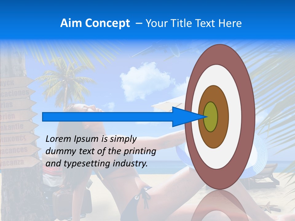 Person Phi Outdoor PowerPoint Template