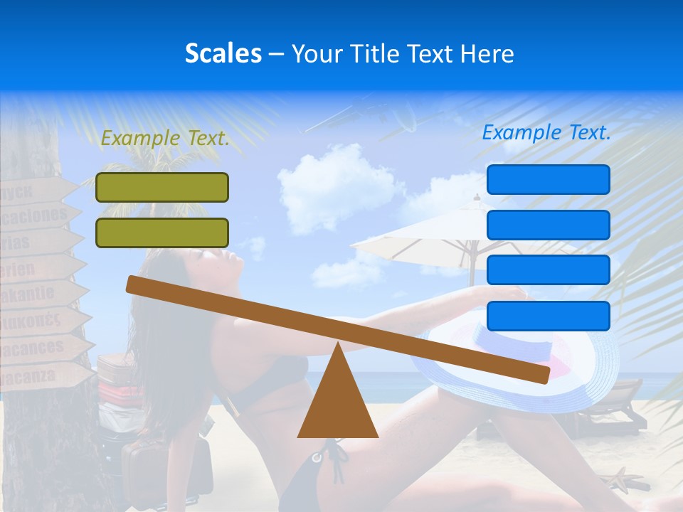 Person Phi Outdoor PowerPoint Template