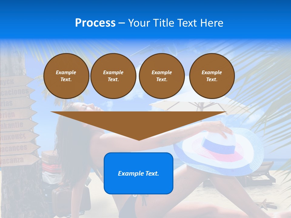 Person Phi Outdoor PowerPoint Template