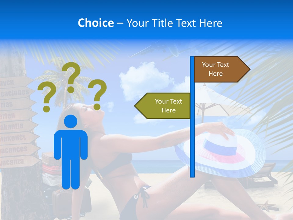 Person Phi Outdoor PowerPoint Template