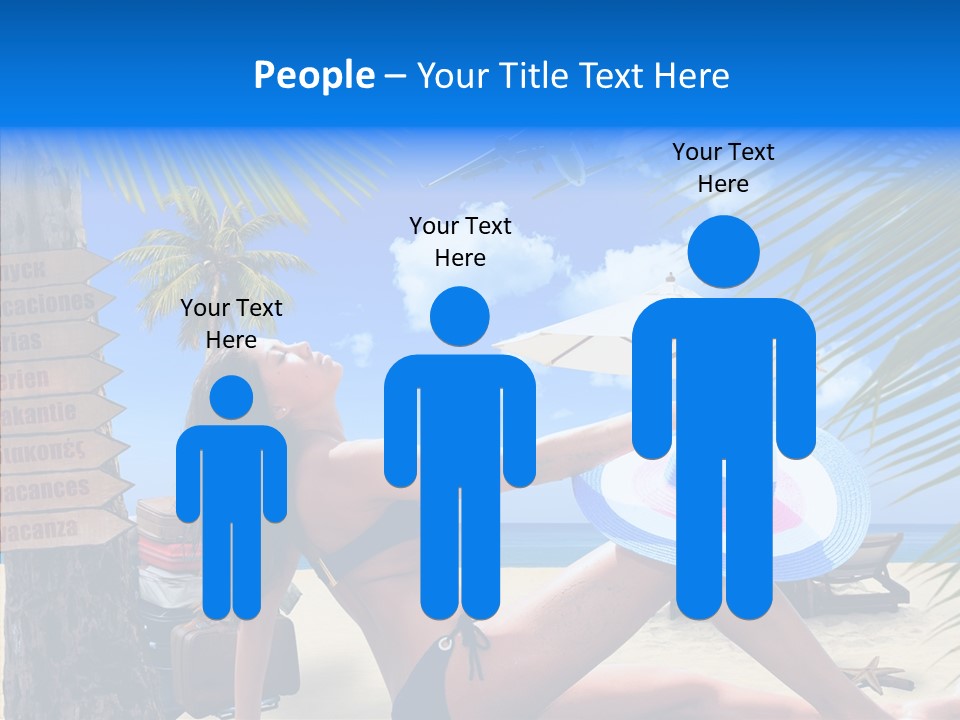 Person Phi Outdoor PowerPoint Template