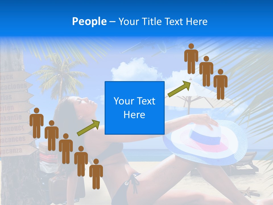 Person Phi Outdoor PowerPoint Template