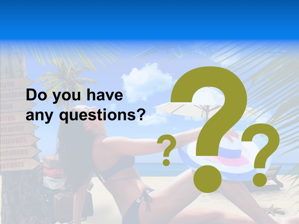 Person Phi Outdoor PowerPoint Template