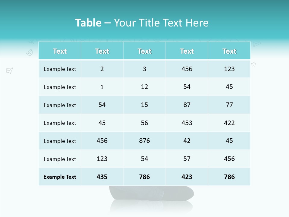 Connect Mail Hand PowerPoint Template