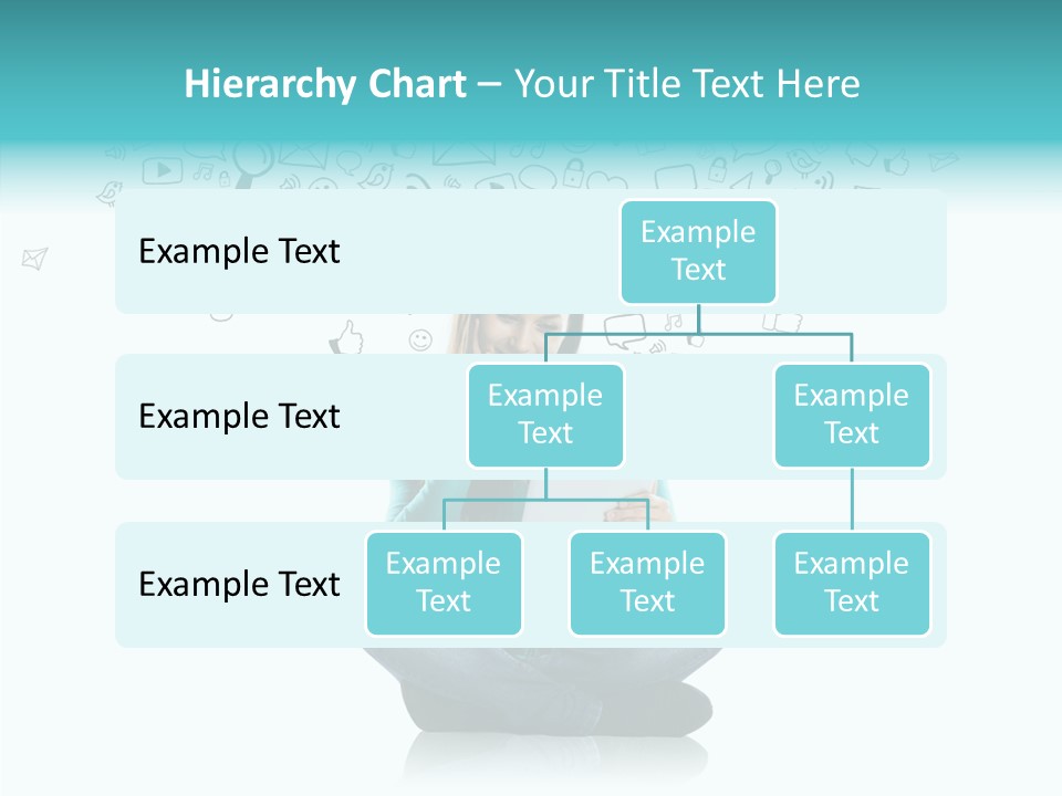 Connect Mail Hand PowerPoint Template