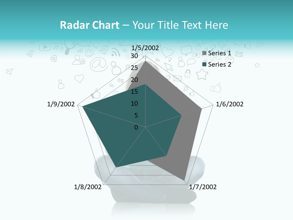 Connect Mail Hand PowerPoint Template