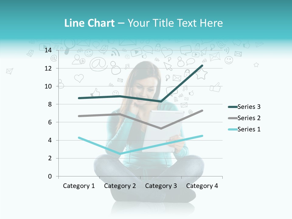 Connect Mail Hand PowerPoint Template