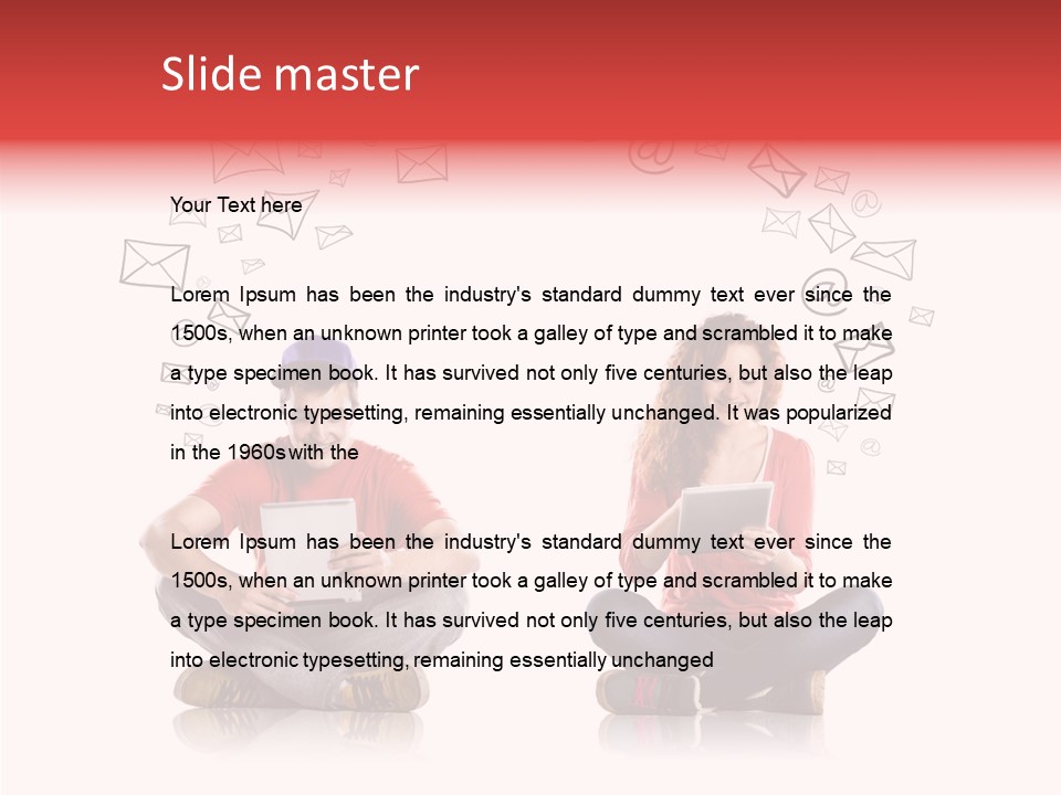 Student Communication Multimedia PowerPoint Template