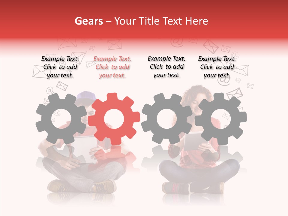 Student Communication Multimedia PowerPoint Template