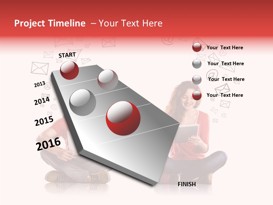 Student Communication Multimedia PowerPoint Template