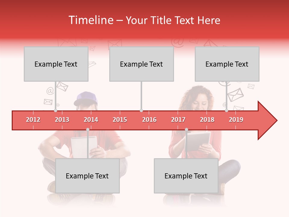 Student Communication Multimedia PowerPoint Template