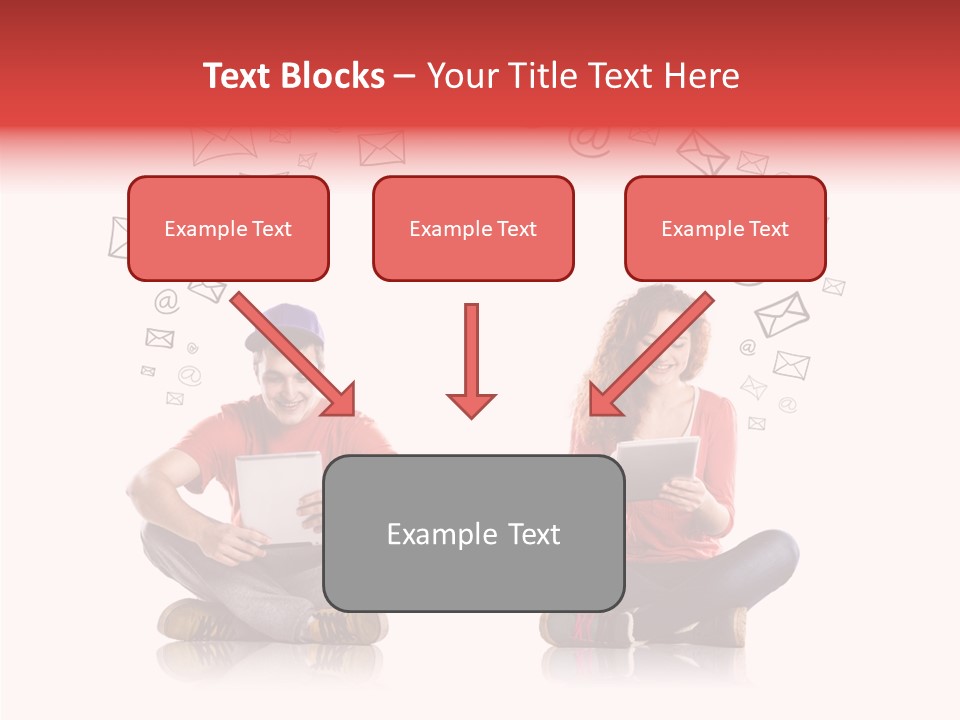 Student Communication Multimedia PowerPoint Template