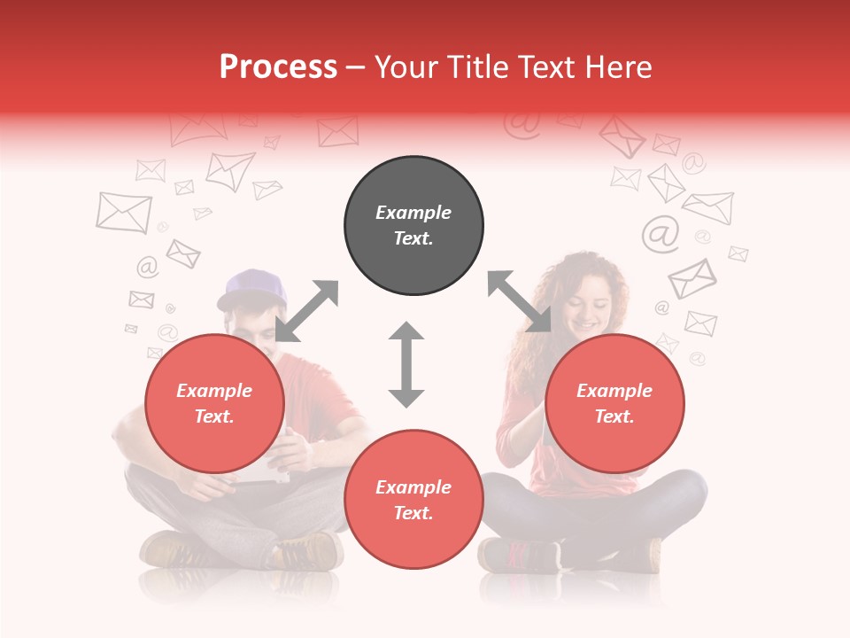 Student Communication Multimedia PowerPoint Template