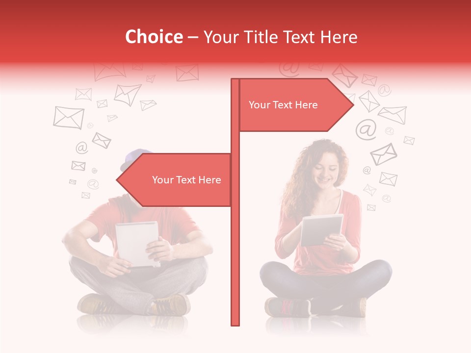 Student Communication Multimedia PowerPoint Template