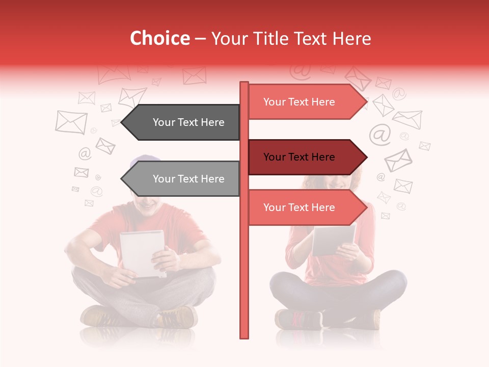 Student Communication Multimedia PowerPoint Template