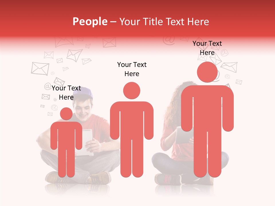 Student Communication Multimedia PowerPoint Template