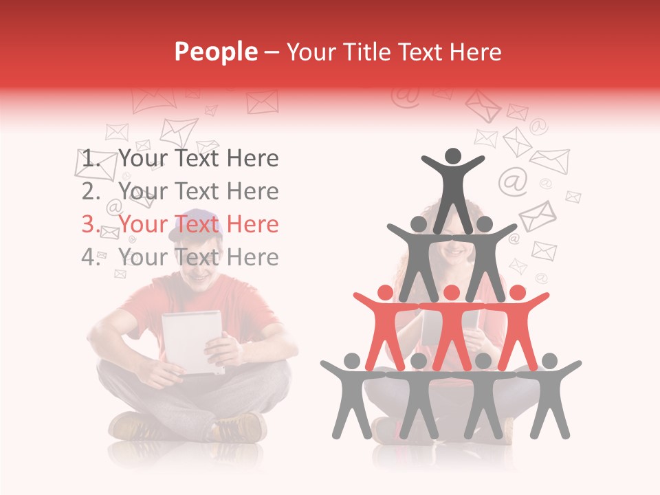 Student Communication Multimedia PowerPoint Template