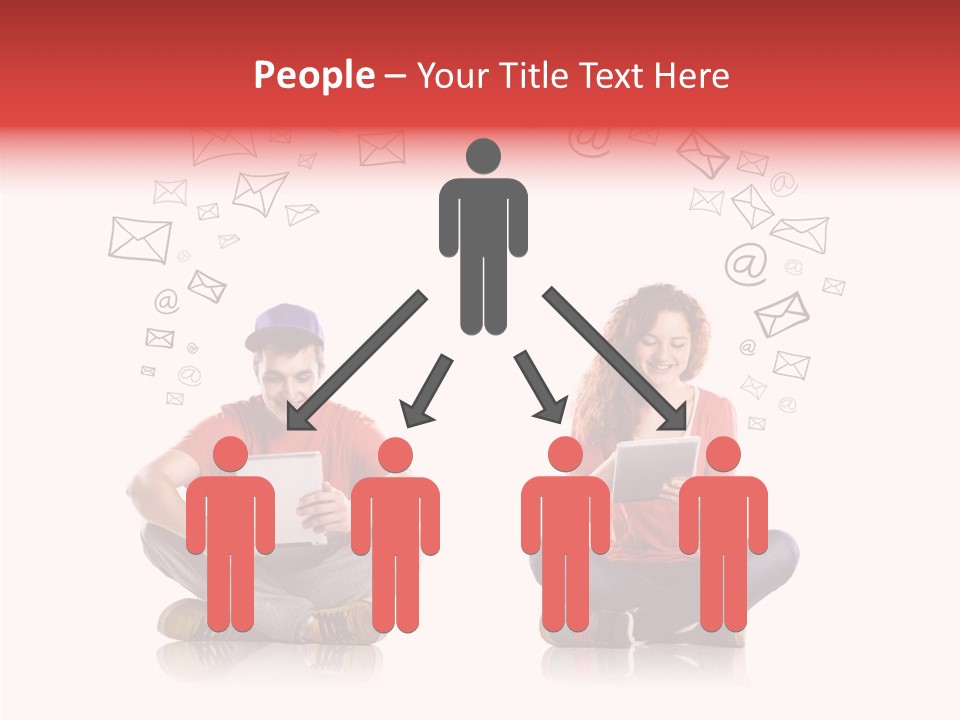 Student Communication Multimedia PowerPoint Template