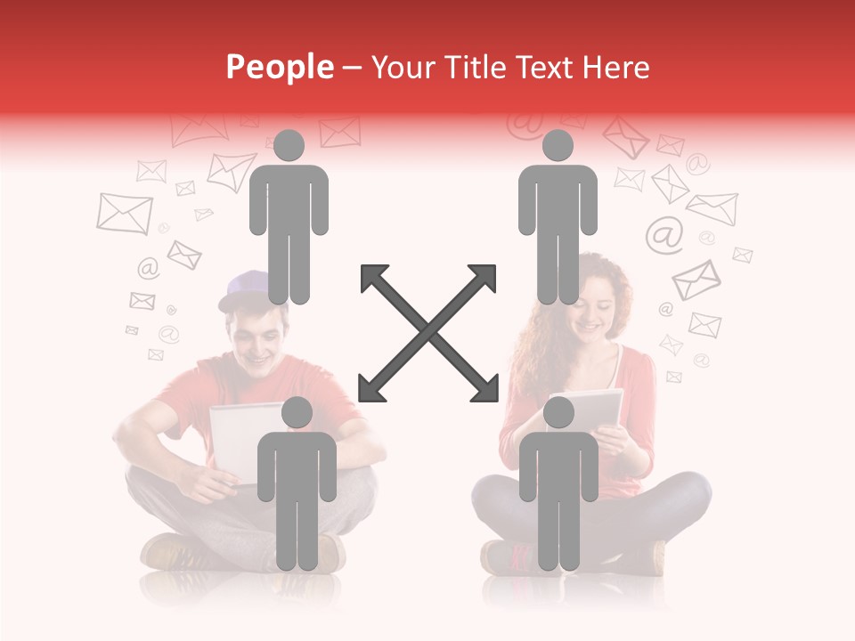 Student Communication Multimedia PowerPoint Template