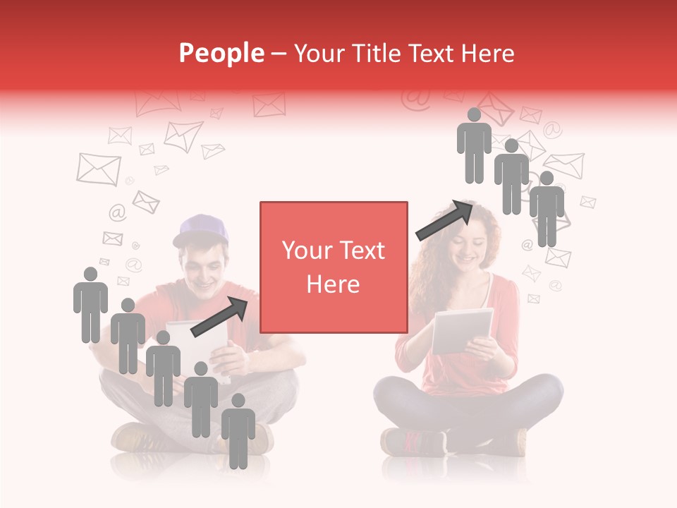 Student Communication Multimedia PowerPoint Template