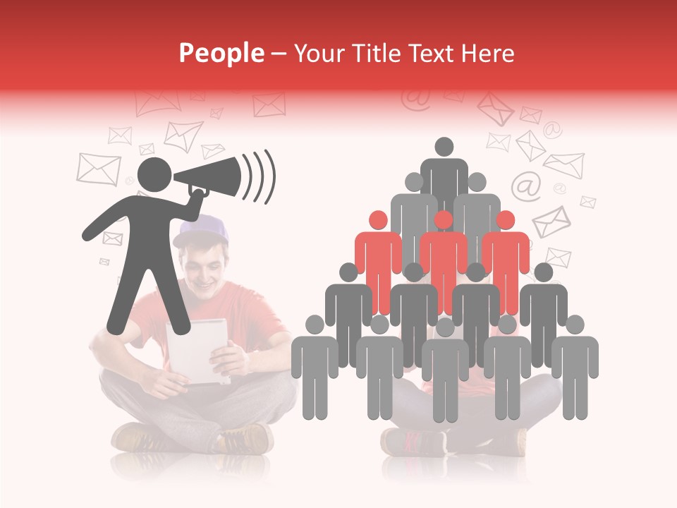 Student Communication Multimedia PowerPoint Template