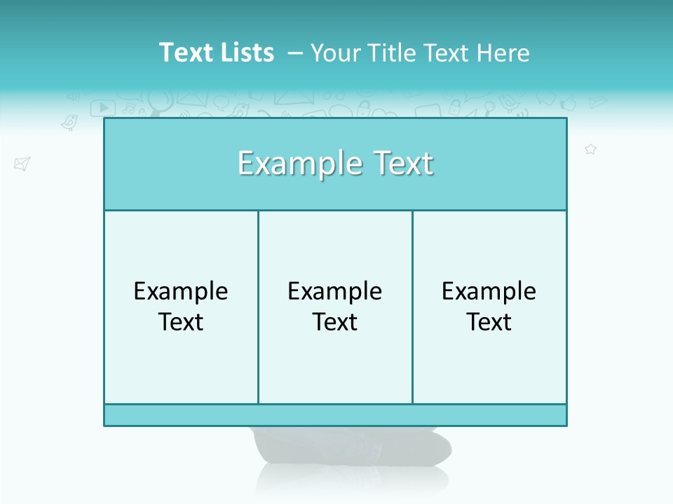 Digital Social Media Woman PowerPoint Template